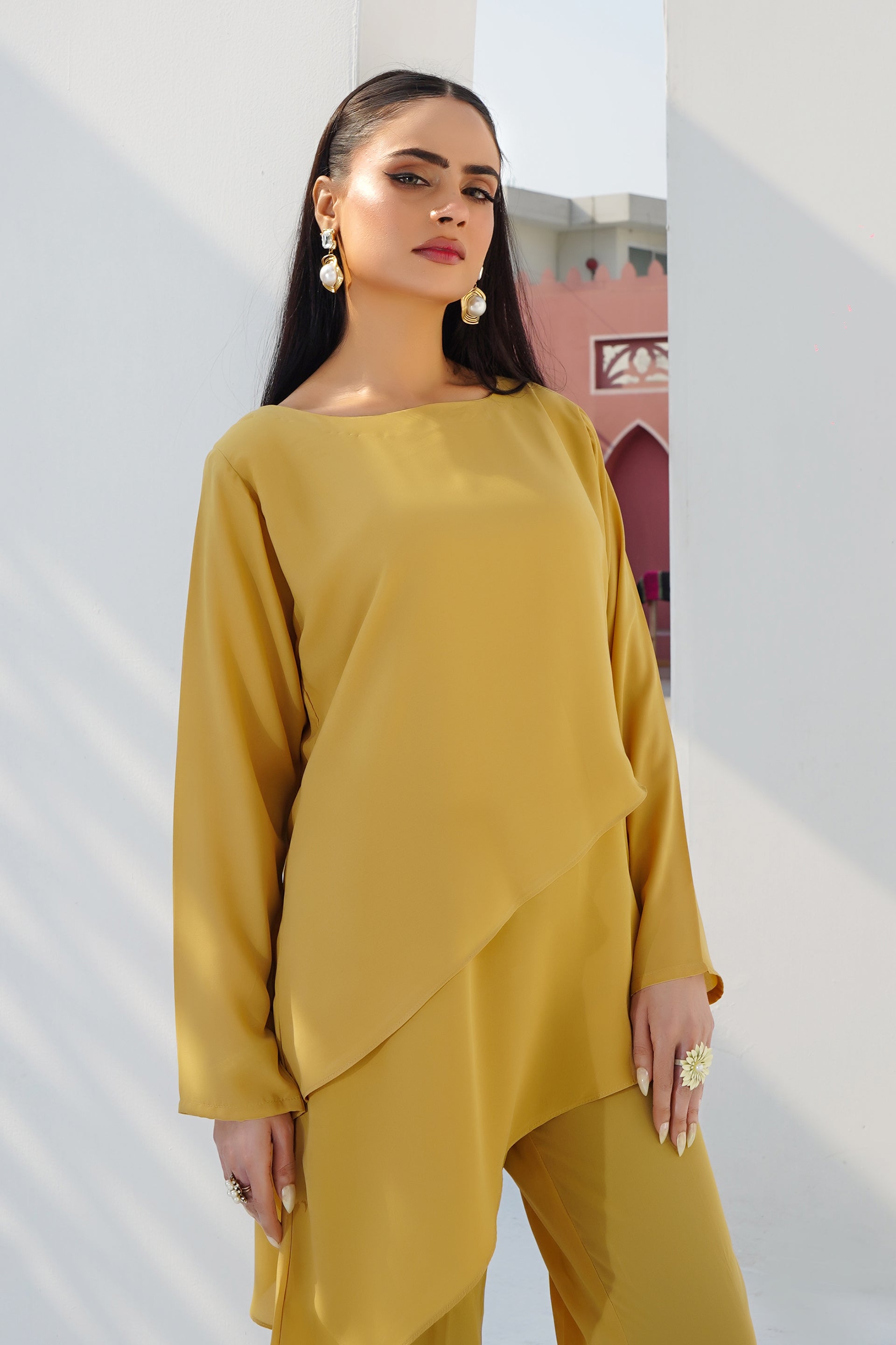 Amber Solid Co-ord Set