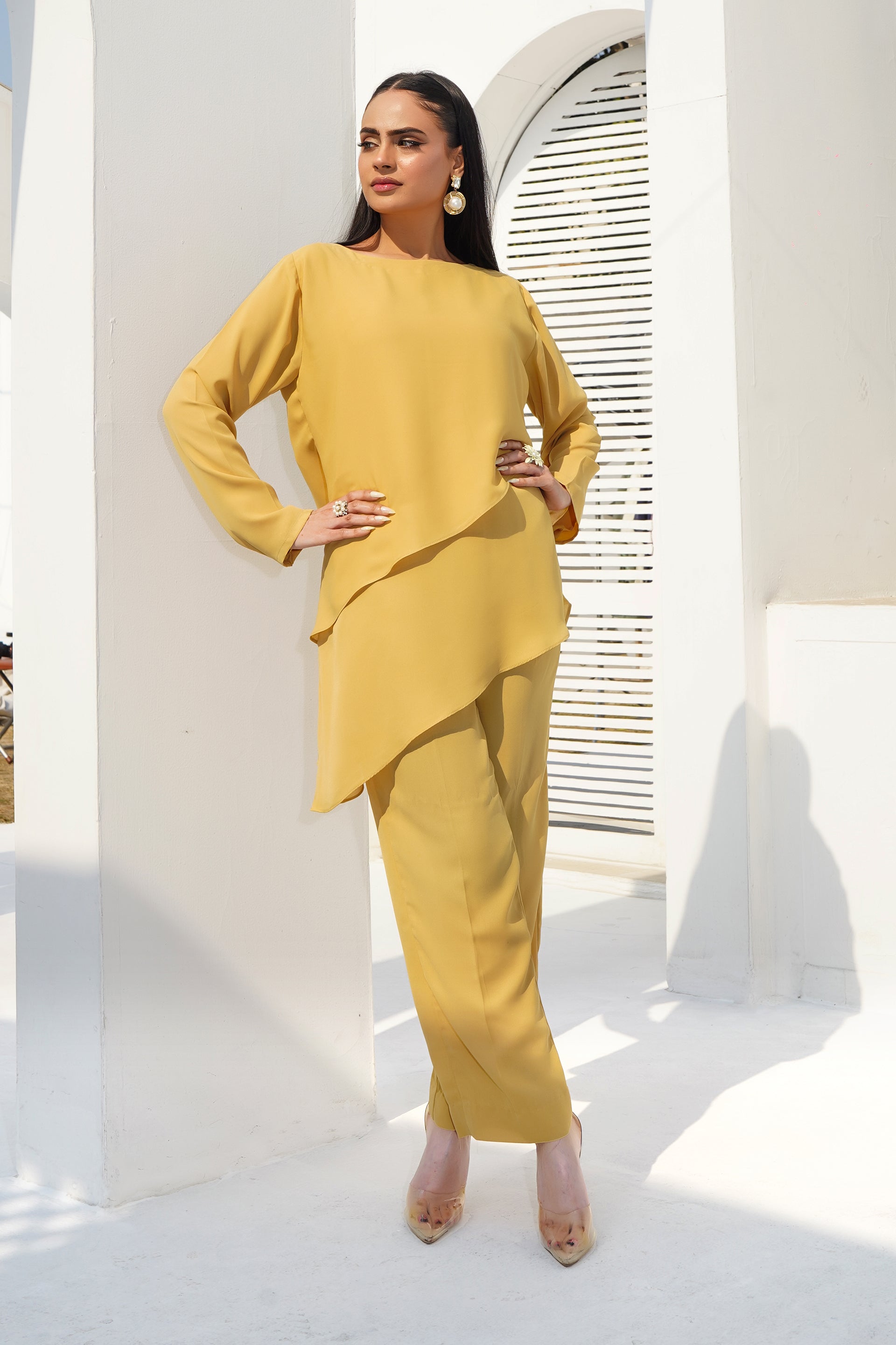 Amber Solid Co-ord Set